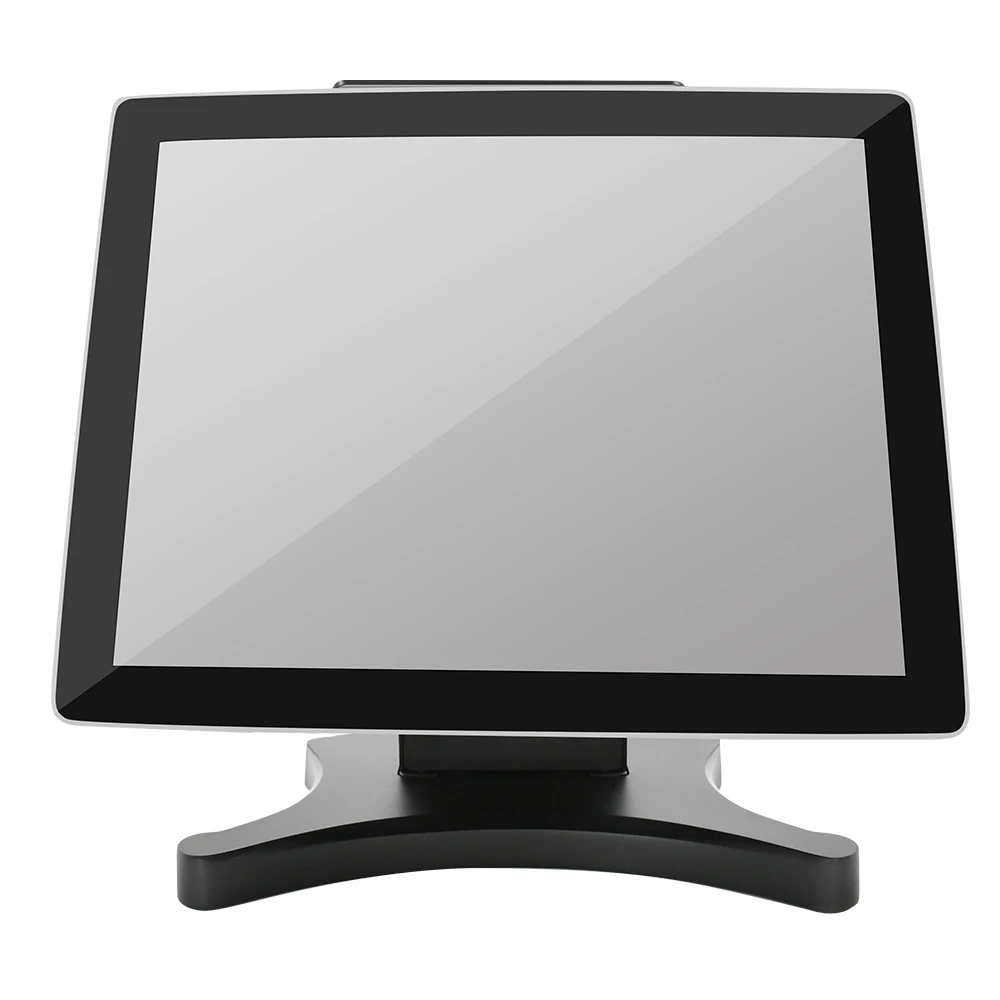 Настольный 15 дюймов емкостный сенсорный экран Pos терминал Windows POS двойной машина с i3/i5/i7 CPU