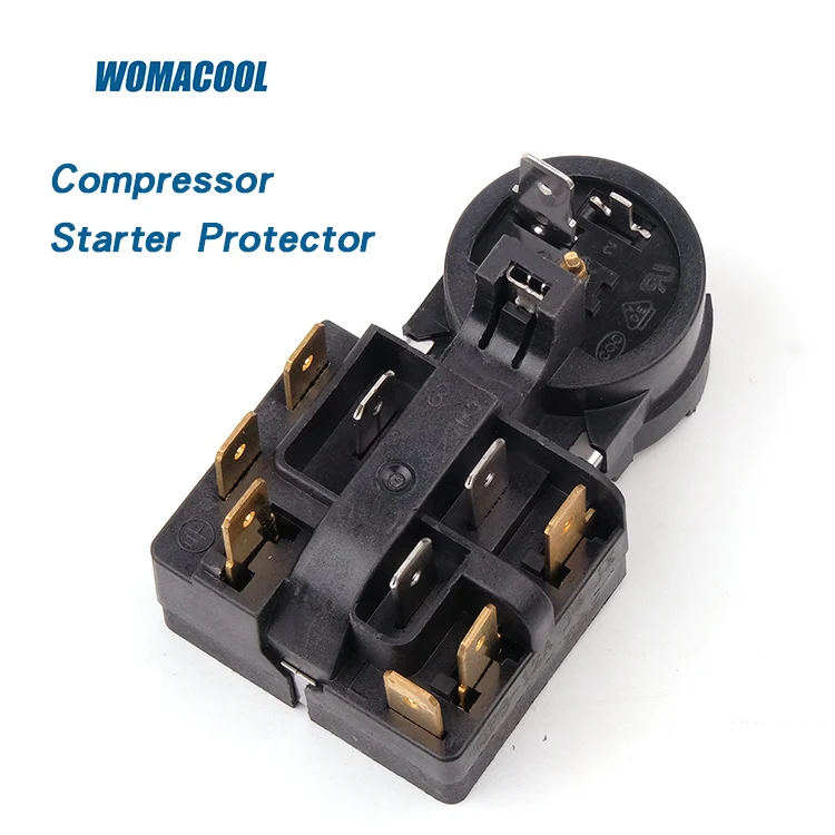 Refrigerator R600A compressor PTC starter protector integrated accessories used in jiaxipera compressor