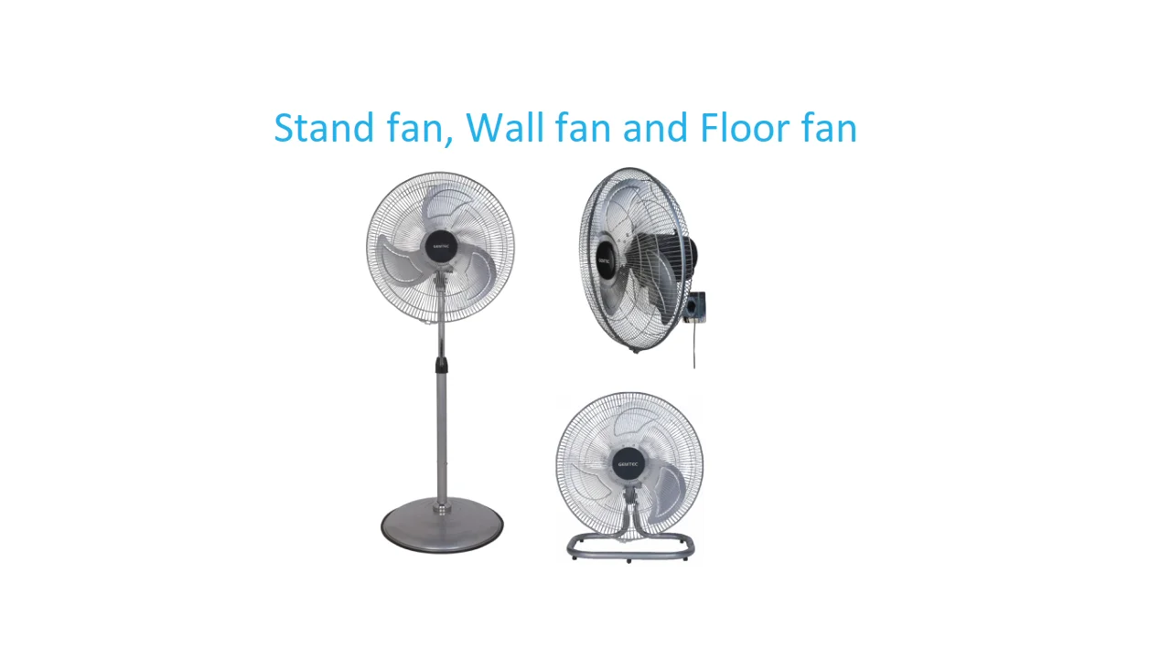 
CB CE certificate 16 inch 3-speed Control with Overheat protection Metal commercial Electric Stand Fan 