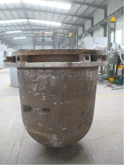 Long life Graphite Crucible for melting furnace