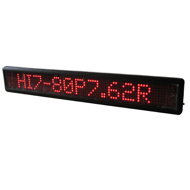 Indoor LED Moving Sign with 7.62mm Pitch Indoor LED Display for Elevator Airport Retail Store Animation-OEM Supplier