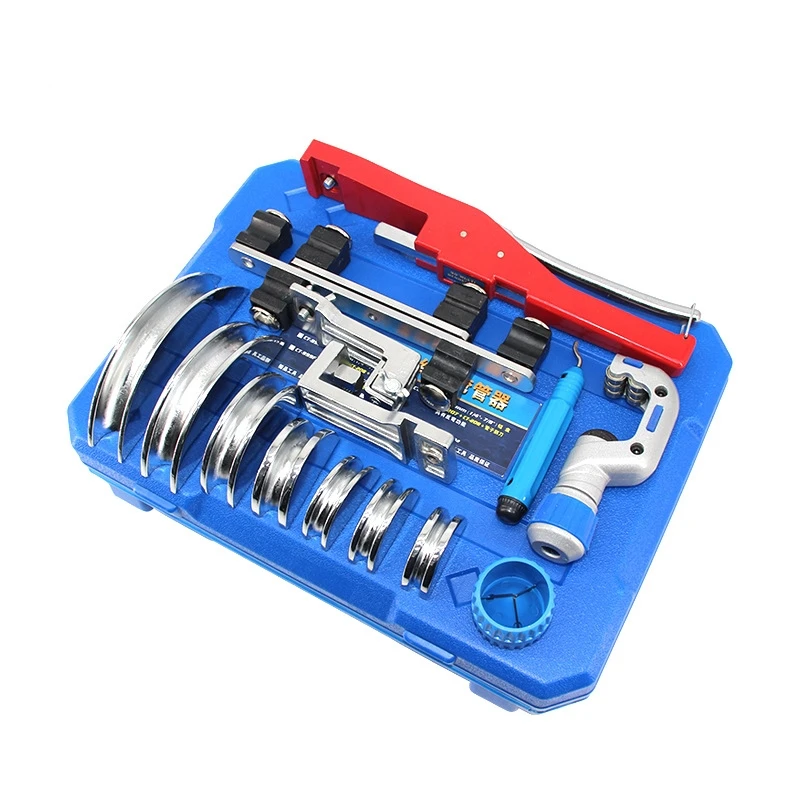 Ct-999Rf 6-22Mm New Hand Tool Set Hvac Refrigeration Copper Pipe Bending Tools 90 Degree Tube Bender Kit