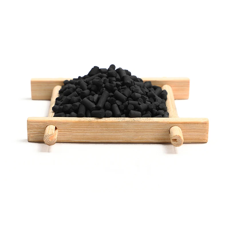 Пропитанный гранулированный активированный уголь специально обработан для использования при удалении пара фазы