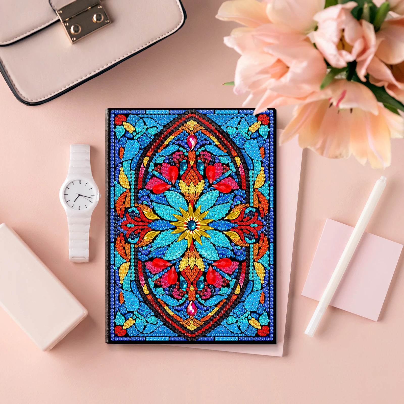 DIY Diamond Painting Notebook  Creative Notepad Stationery A5 Book Manufacturers Direct Wholesale
