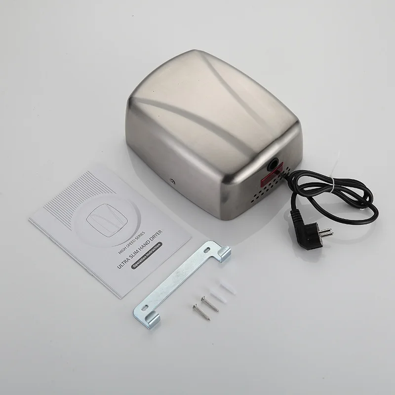 The New Vertical Hanging Installation Stainless Steel Electric Automatic Smart Sensor Hand Dryer