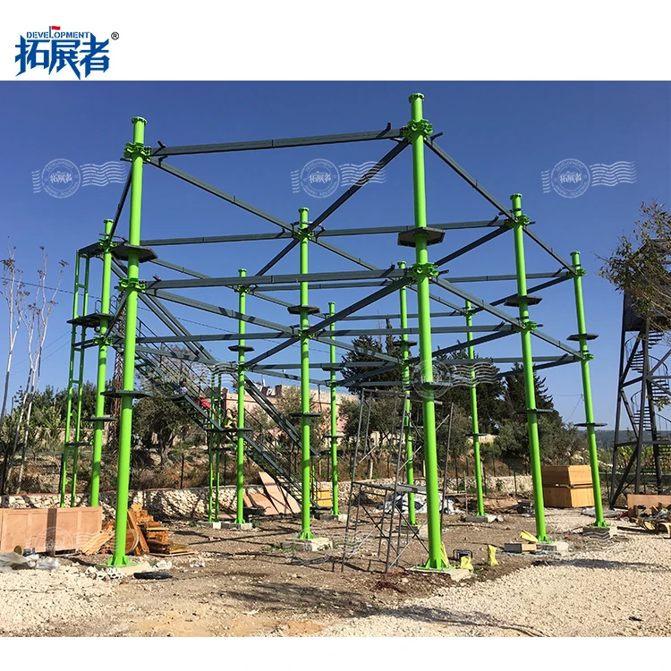 Ropes Course Adventure Equipments Built In Shopping Mall/Amusement Park