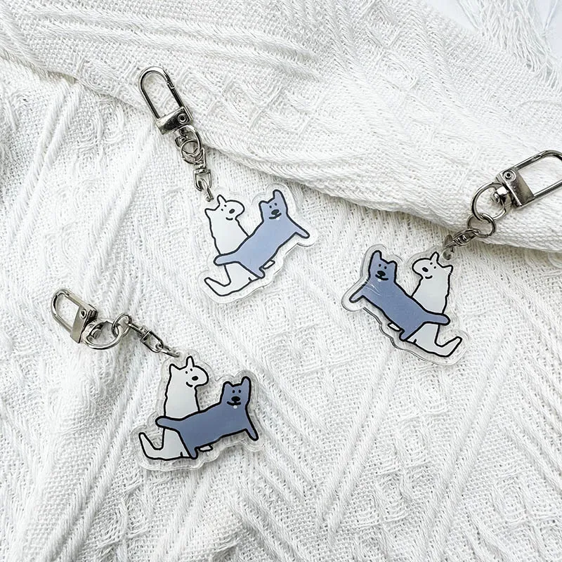 Arclyic Custom Plastic Keychain Carabiner Shaker Charms with UV Printing Features Korea Kpop One Piece Design Your Own Design