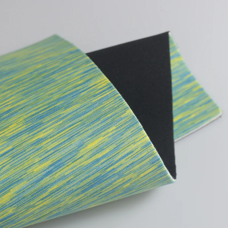 Высокоцветная невыцветная однотонная окрашенная ткань Sbr для сумок Высококачественная красочная двухсторонняя Неопреновая