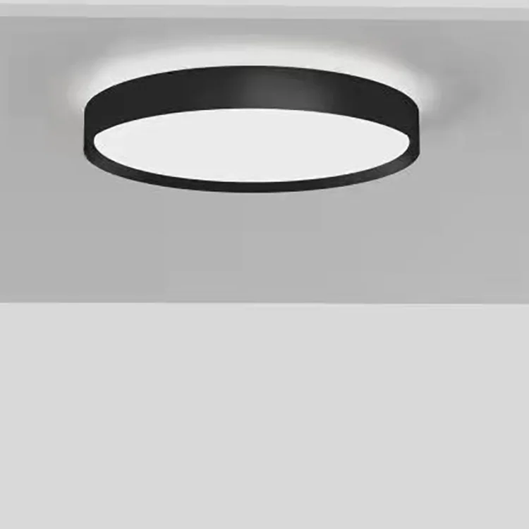 Quality  600mm 900mm UGR19 CCT up down large size Aluminum round panel surface mount suspended LED panel light