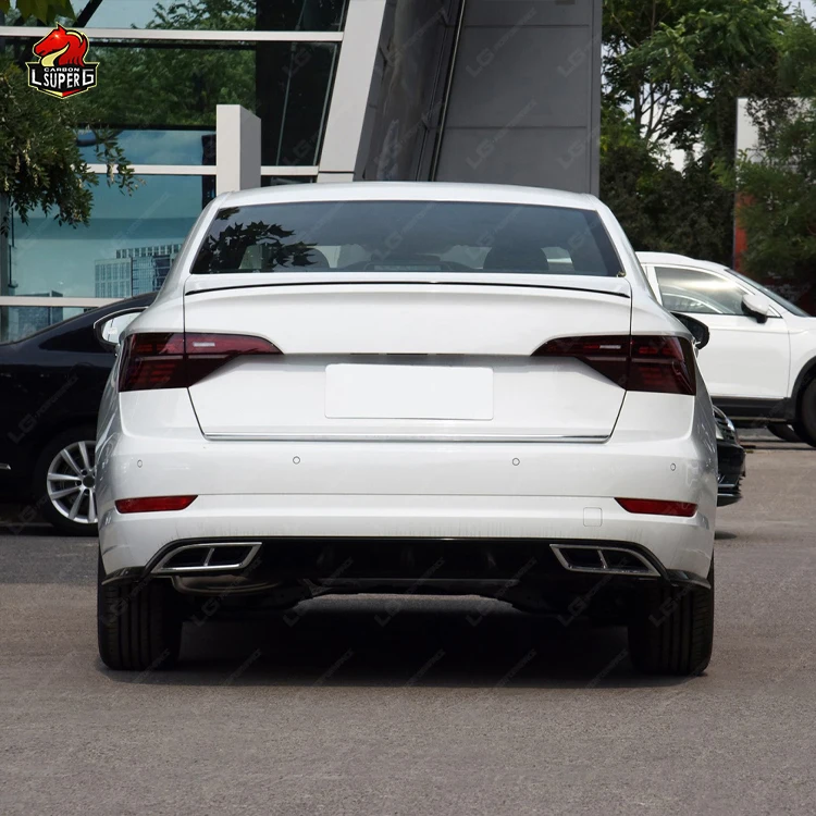 R style Full Set body kit For Volkswagen Sagitar 2019 Upgrade with front bumper grill rear diffuser side skirts fender