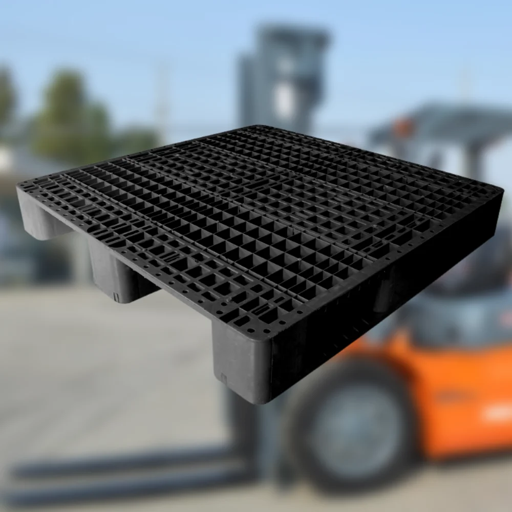 Factory Wholesale Price Promotion Plastic Pallet Big Discounts Warehousing and Transportation Pallet Made of HDPE