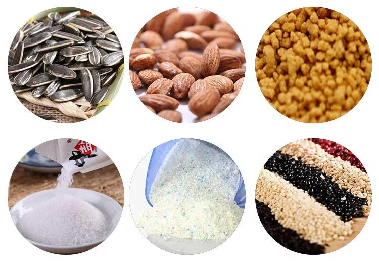 Automatic snack popcorn cashew nuts seeds beans peanut small grain packing machine