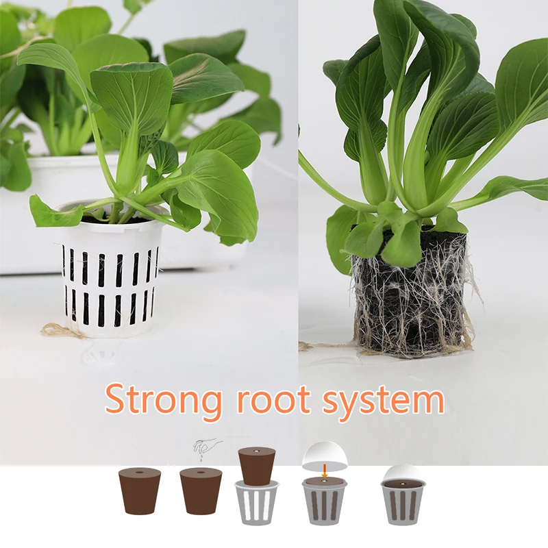 JNC Minigarden morino flower pot plant Indoor kit aero garden kit planter garden indoor led 10 pods