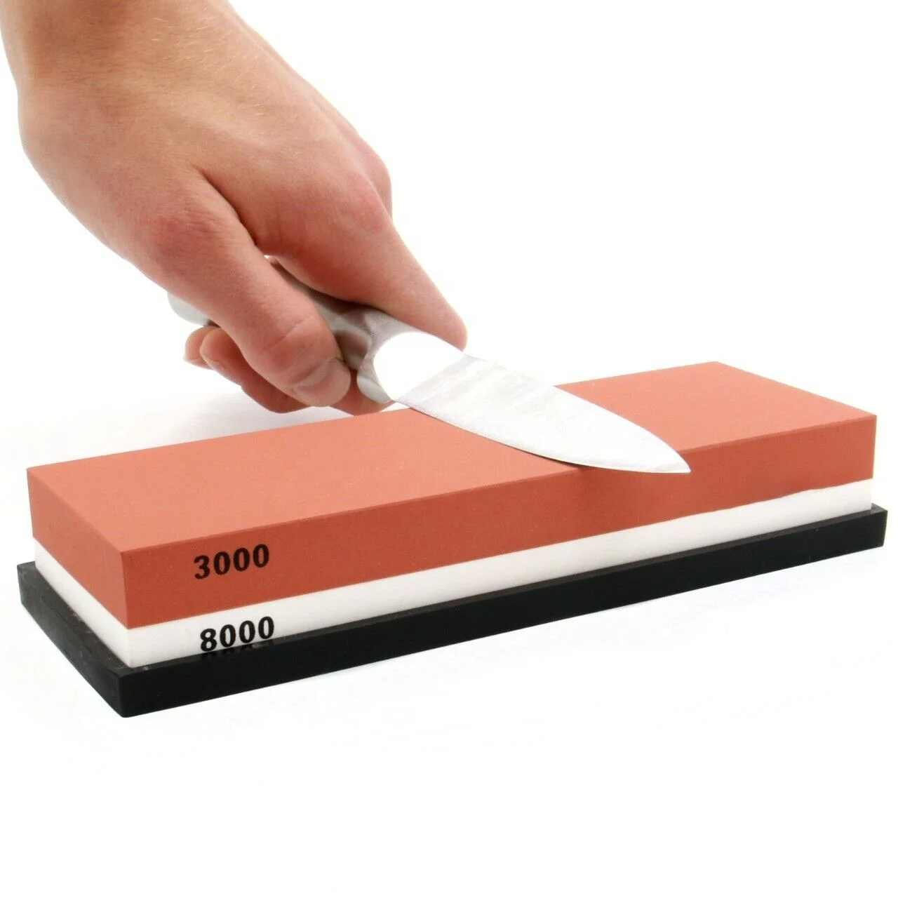 Whetstone Knife Sharpening Stone 3000/8000 Grit Combination Waterstone