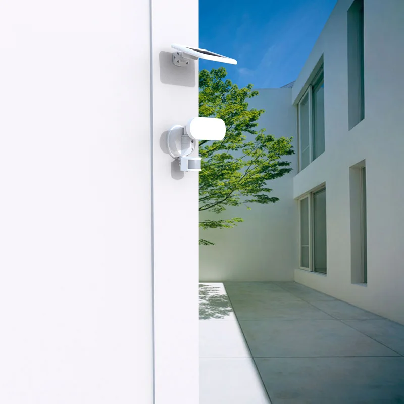 PIR Motion Sensor Outdoor Wall Lamp Solar Security