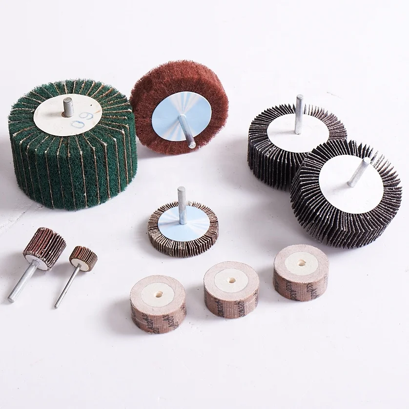 
Interleaf Mounted Non - Woven Abrasive Flap Wheel 