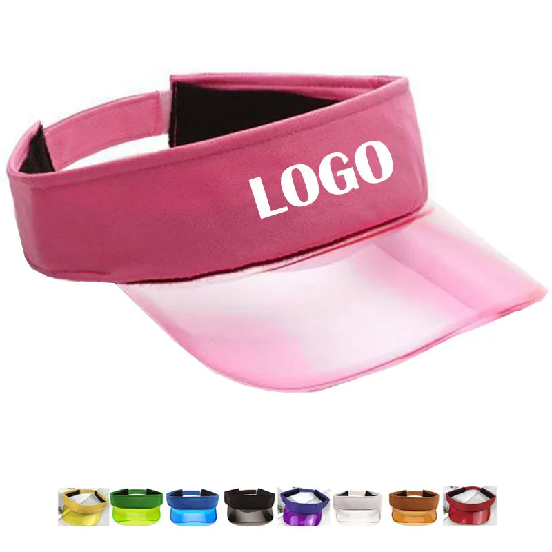 TEEMERRYCA Wholesale Outdoor Sport Women Fashion Summer PVC Sun Visor Caps Baseball Cap for Golf Running Tennis Trucker Hats