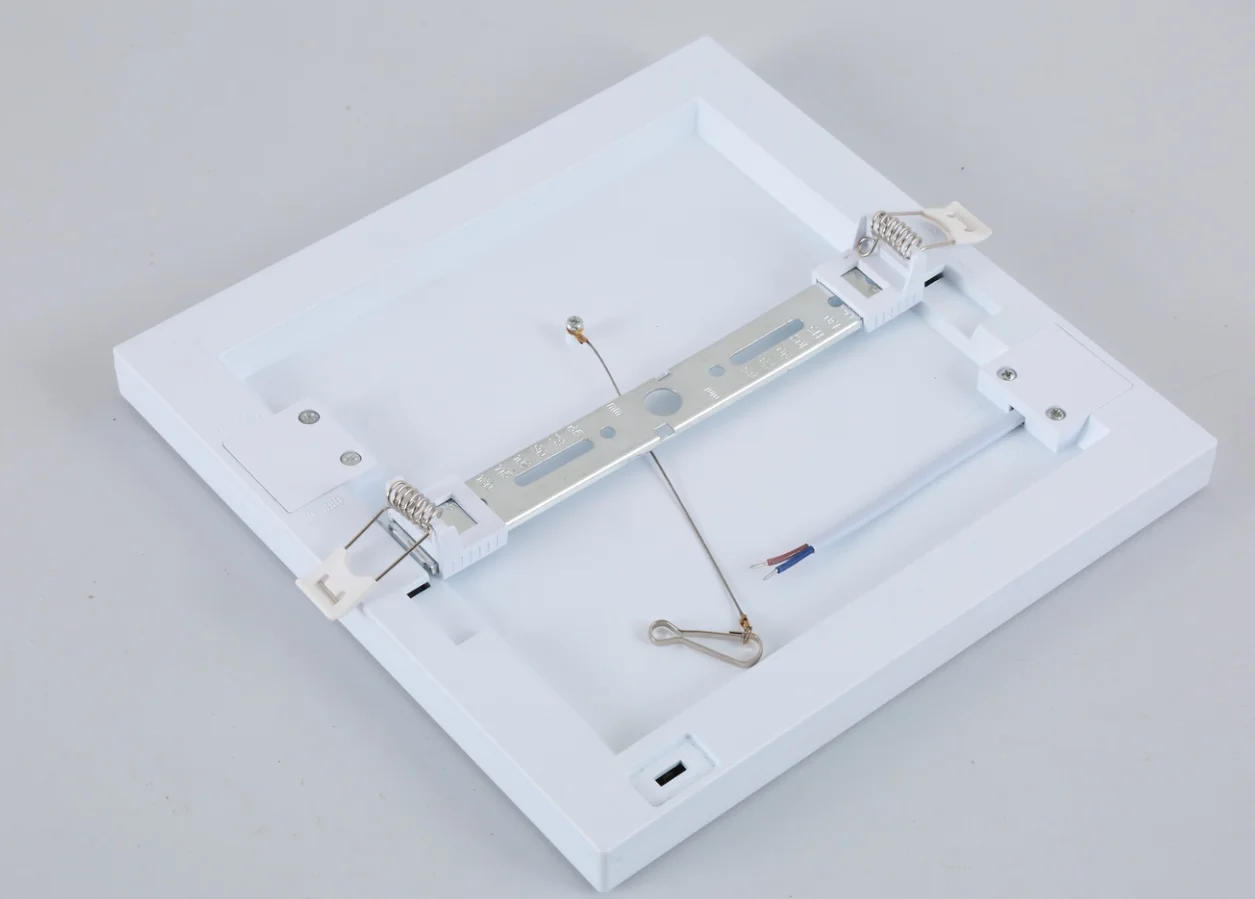 12W paneles adosable empotrable redondo cuadrado con sensor led ceiling panel light with motion sensor