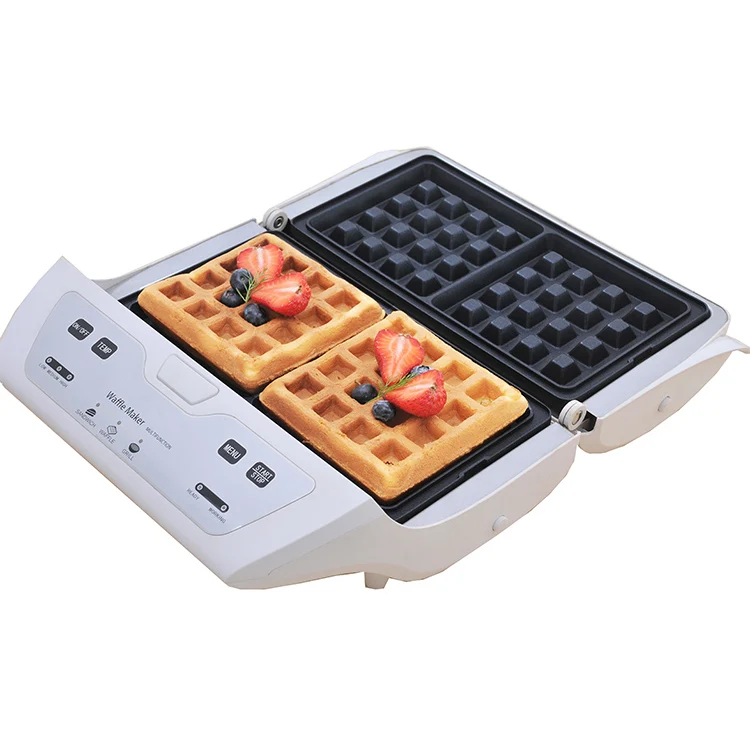 Commercial Durable Ice Cream Shop Family Fun Belgian Waffle Maker Commercial Snack Machine With Best Price