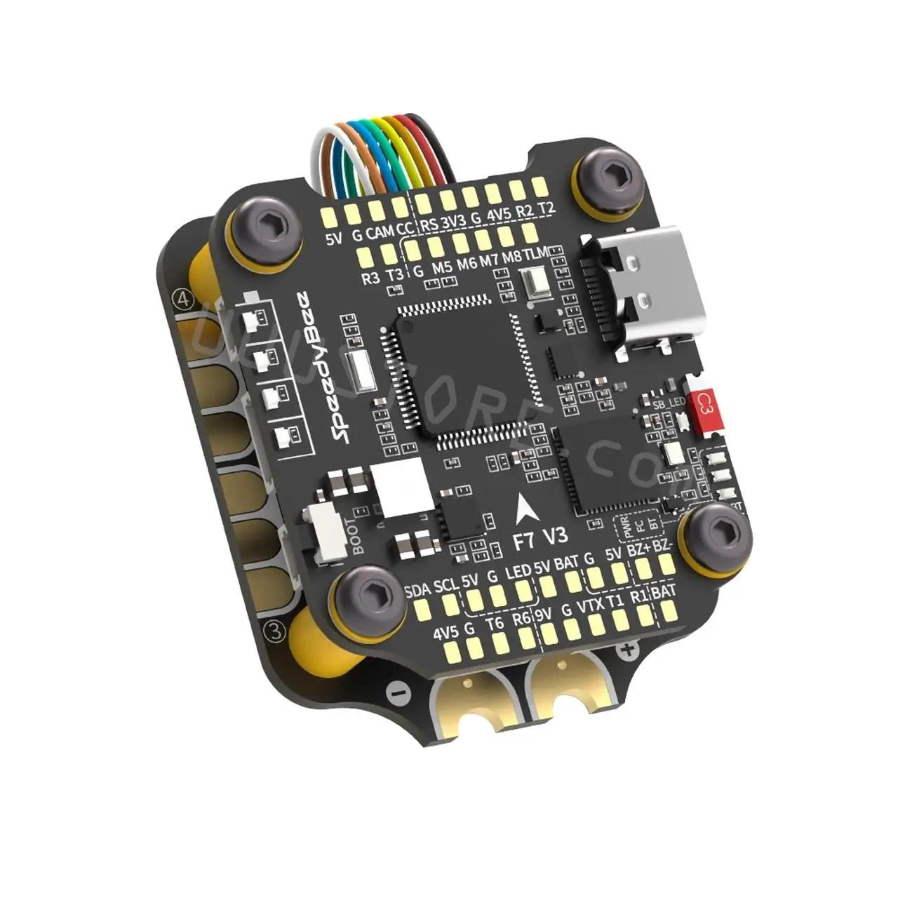 Новый модуль контроллера полета SpeedyBee F7 V3 BL32 50A 30x30 встроенный Betaflight OSD FC для RC FPV гоночный Дрон
