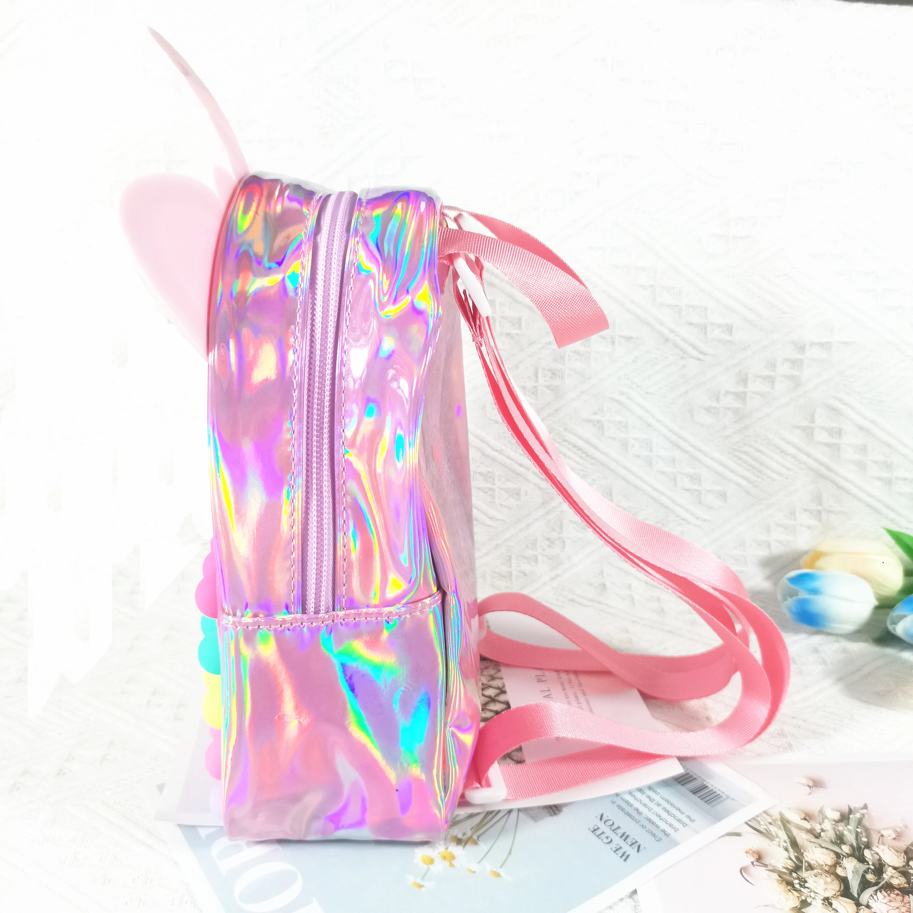 Latest Sensory Pops Boy Girl Backpack Customizing  Logo Cartoon Silicone Pop Push Bubble Anti-stress Fidget Backpack Student Bag