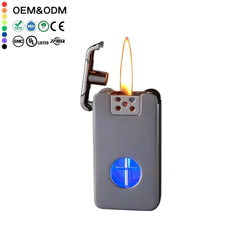 DEBANG Voice-activated lighter 2024 New Product USB rechargeable kerosene butane lighter