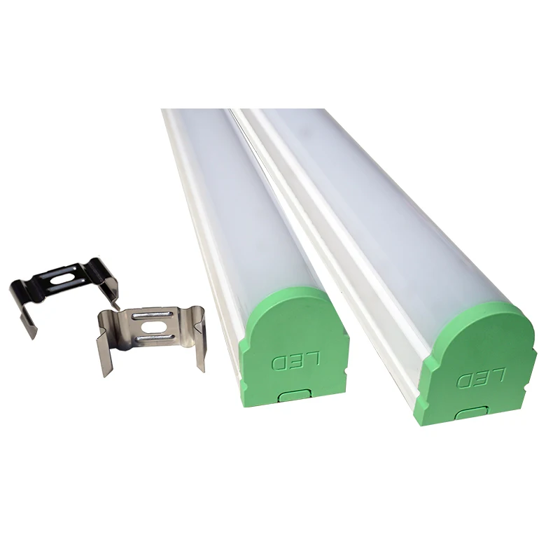 Dongguan Factory 4FT Co-Extrusion Milky T8 LED Batten Light Body Plastic Tube Light Housing