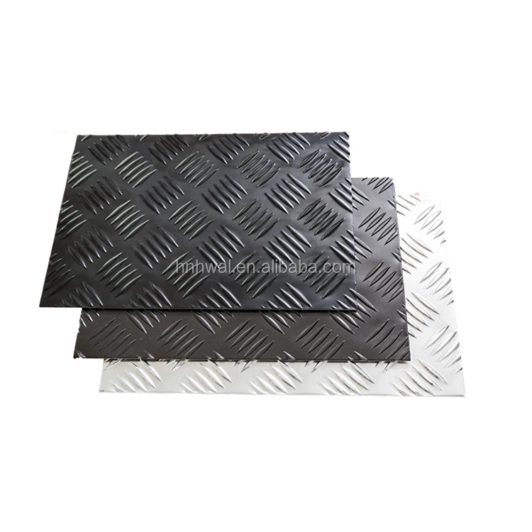 newest price custom colored black anodized diamond aluminum checker sheet aluminum tread plate