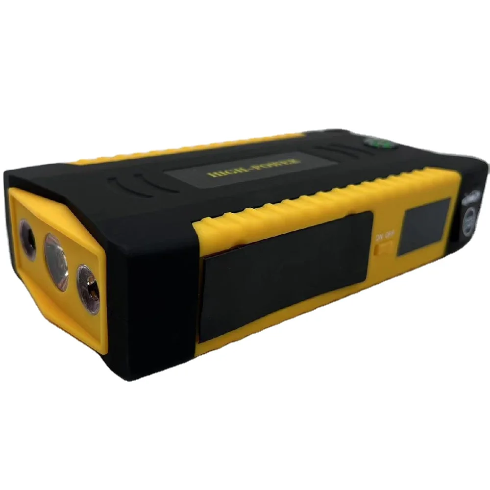 2022 New Mini Starting Power Supply 12V Emergency Starting Power Vehicle Jump Starter With Compass Blade Emergency Hammer