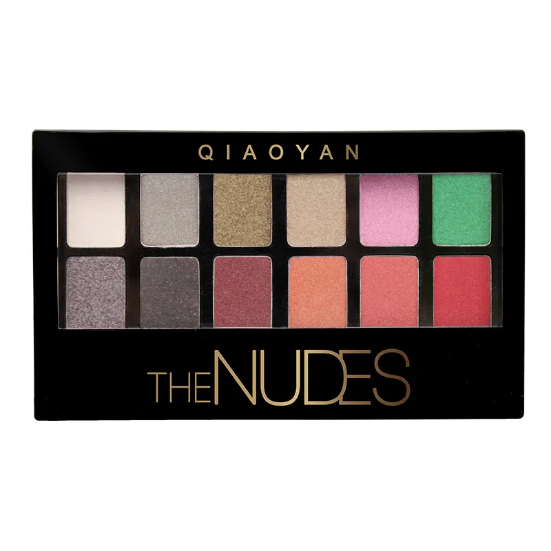 Hot Sale Products Makeup Tray Nude Eyeshadow Palette High Pigment Eyeshadow Pencil Waterproof Long Lasting Eye Eyeshadow