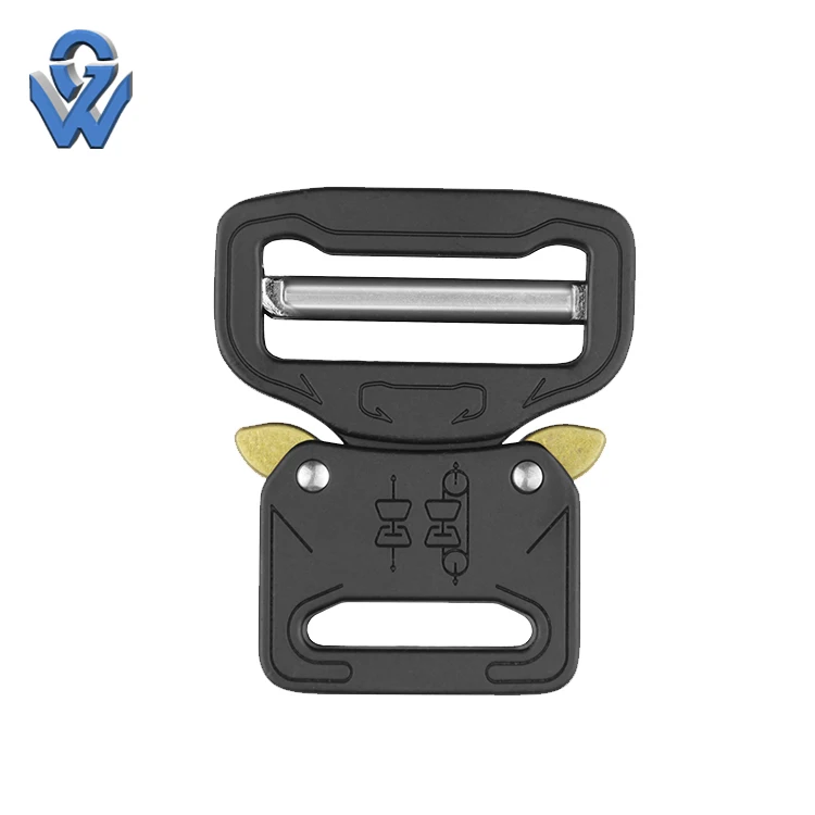 27&39mm Size Change Buckle Heavy Duty Tactical Belt Buckle Quick Side Release Zinc Alloy Buckle