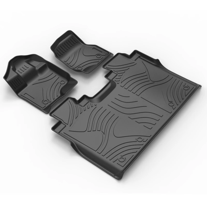 Waterproof anti slip 3d TPE floor mat custom car mats for Ford F150