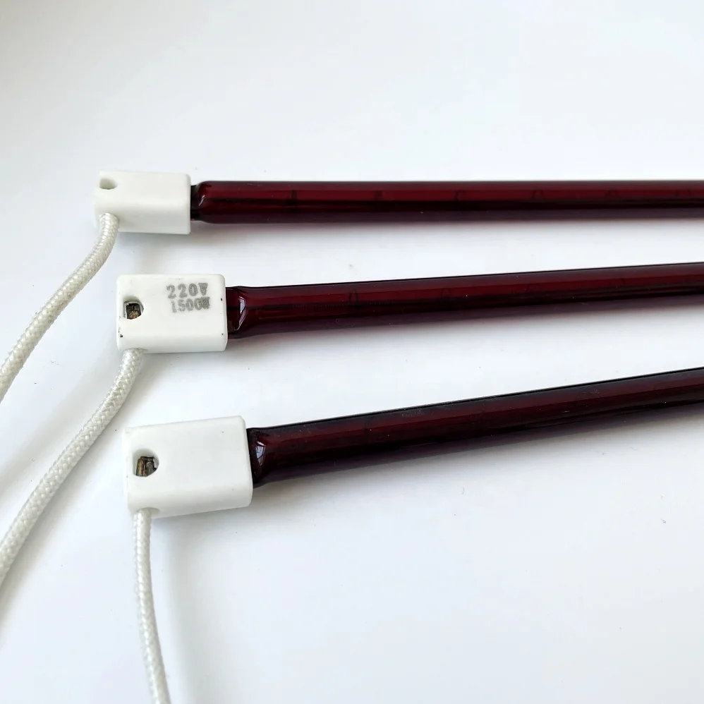 Sk15 Infrared Heat Lamp 660mm 2000w Ir Lamp Halogen Heating For Pet Blowing Machine