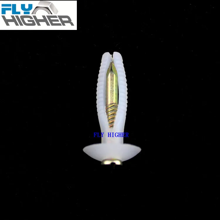 5x25 Plastic Mushroom head hammer nail in anchor