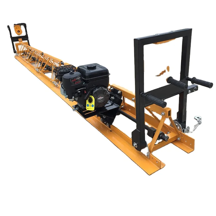 Concrete Leveling Machine Vibratory Truss Screed Concrete Smoother Gasoline Concrete Floor Leveling Machine