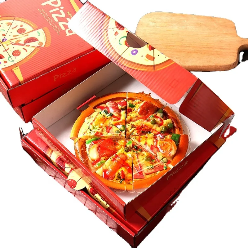 Недорогая и высококачественная коробка для пиццы лидер продаж коробки из Китая