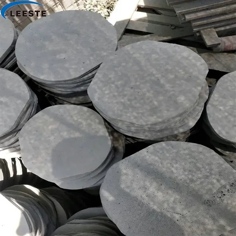 Popular China Hainan Grey Basalt Bluestone Sawn Cut Stepping stone for Garden courtyard Patio