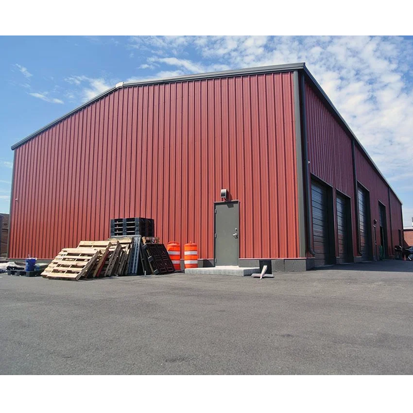 Легкие сборные стальные конструкции, магазин, склад, производственный цех, каркас, металлическое строительное здание