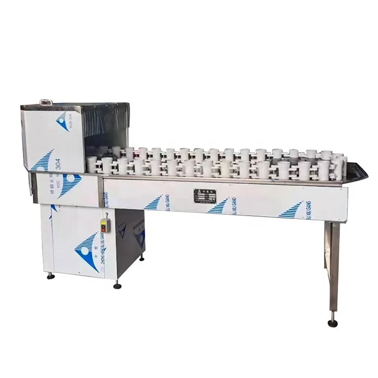 Полуавтоматическая вращающаяся машина для промывки винных бутылок, автоматическая машина для промывки бутылок