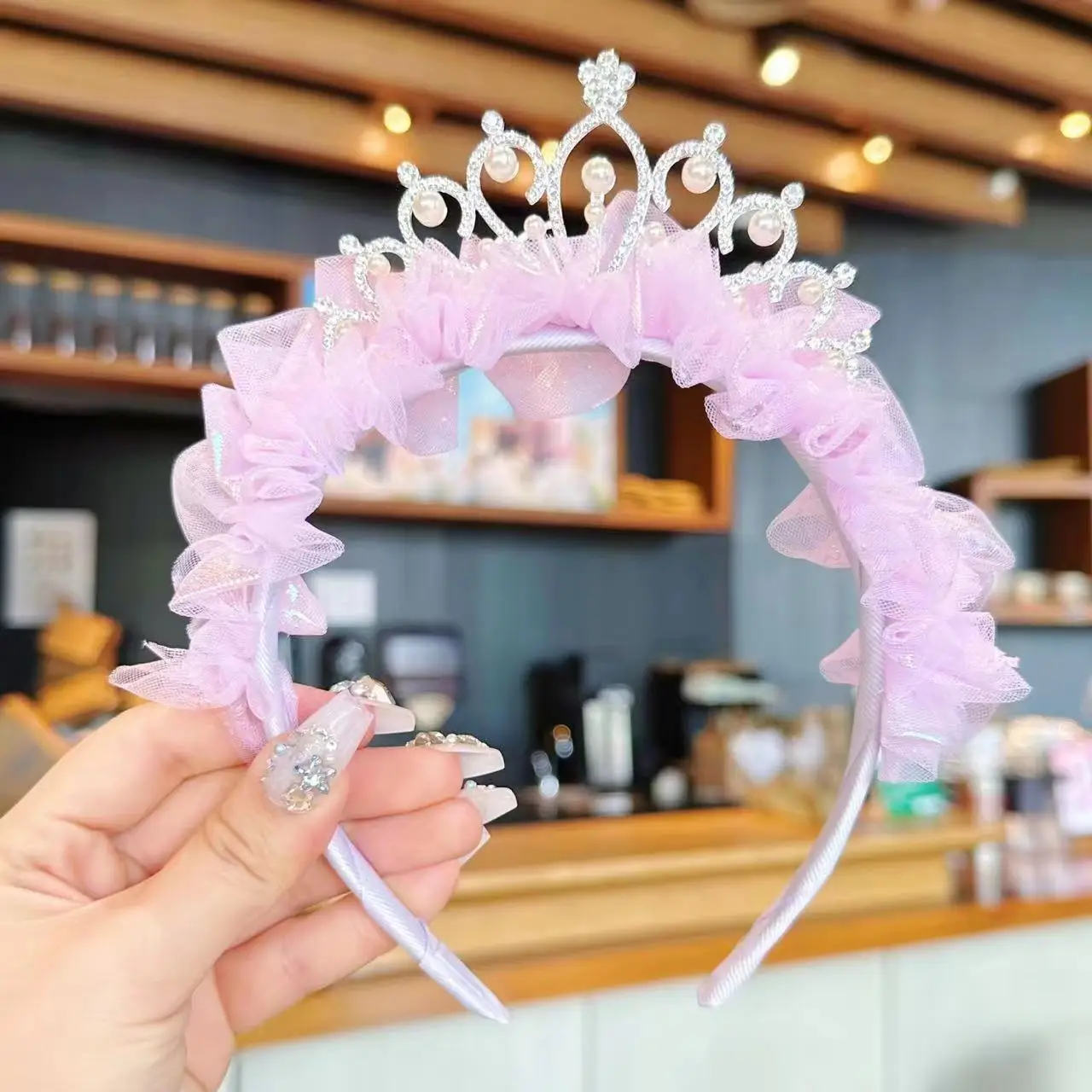 Birthday Party Fairy Headbands Children Kids Princess Girls Crown Headband Wholesale