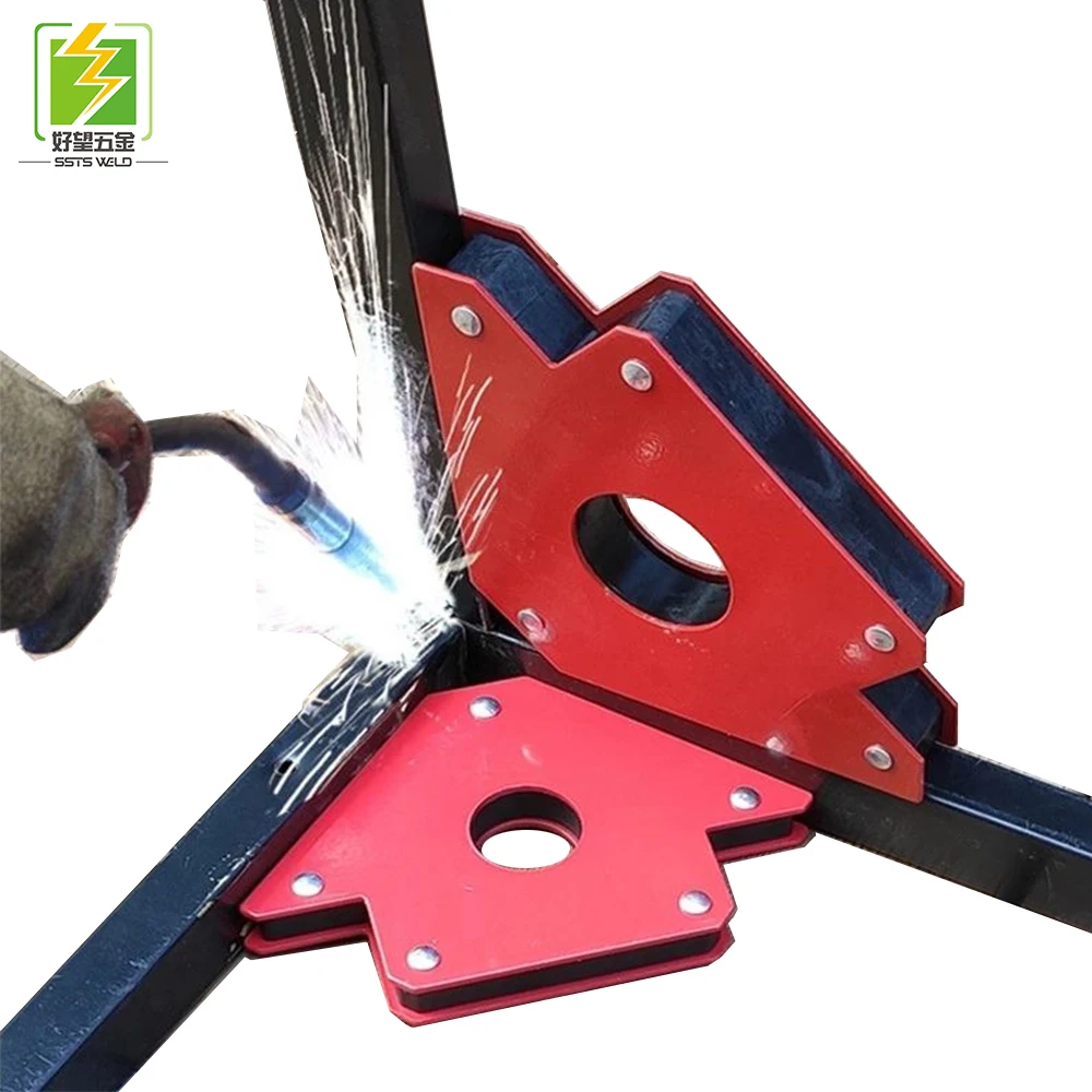 FREE SAMPLE Arrow Welding Magnets Set Arc Tig Mig Welding Magnetic Arrow Holder Multi-angle Metal Working Tools