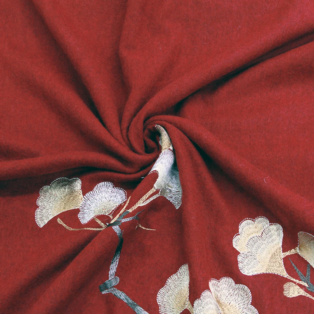 Manxiang Luxury Fashion Shawl Poncho Wool Women Branded Scarf Luxury