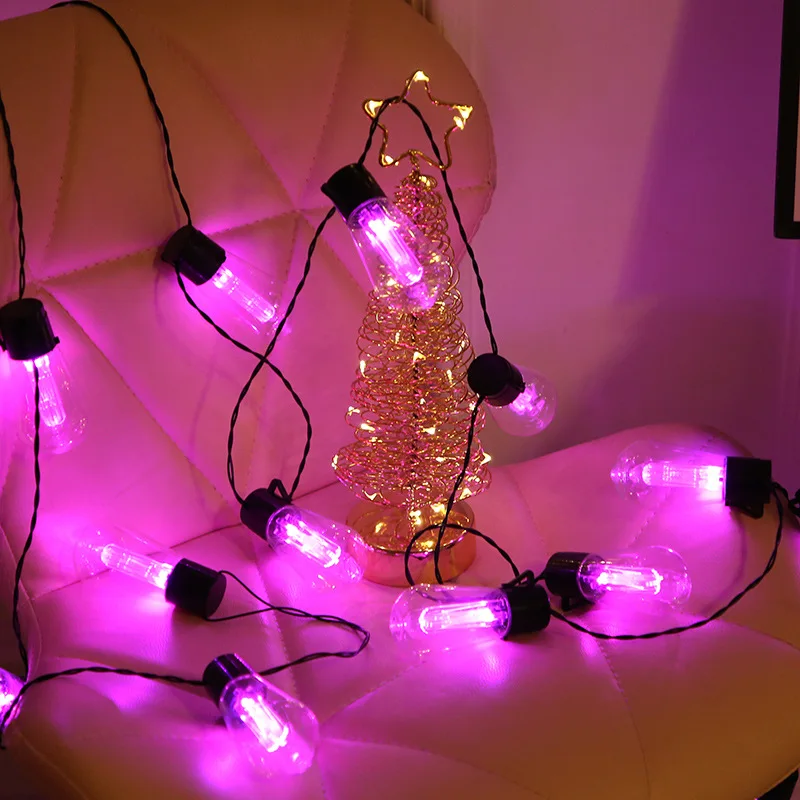 СВЕТОДИОДНАЯ Гирлянда RGB с дистанционным управлением водонепроницаемый уличный светильник изменением цвета USB для рождественской вечеринки праздника