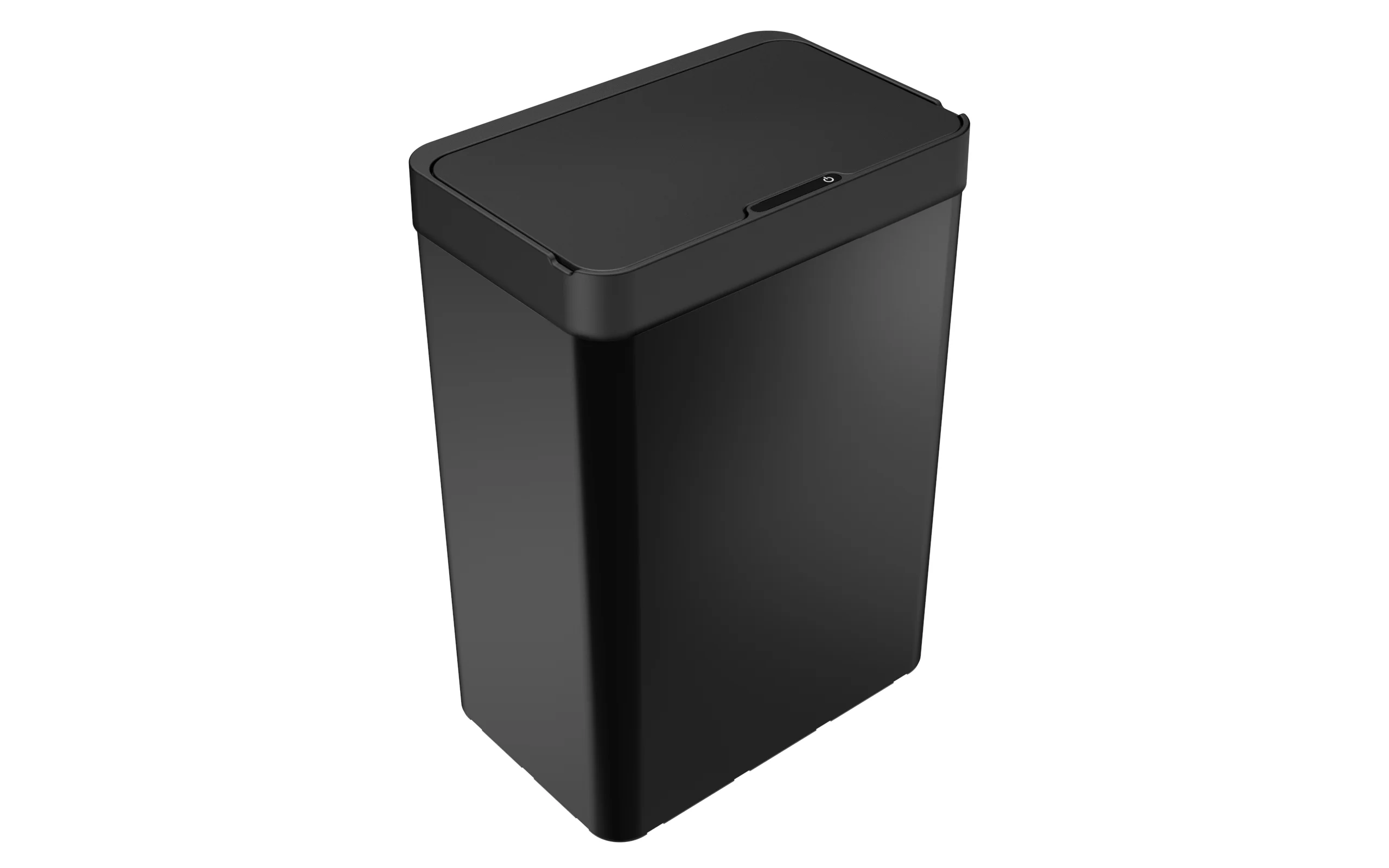 19 Gallon 3 Opening Modes Bathroom Smart stainless steel trash can for Bedroom Bathroom Kitchen Office Black Gold Border  Bin