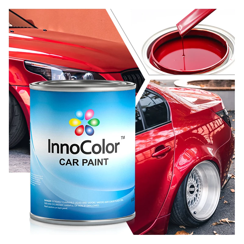 InnoColor High Quality Factory Direct Car Pearl Chameleon Auto Paint Basecoat Clearcoat Automotive Car Paint