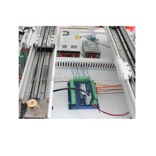 Automatic 5 axis soldering robot PCB COF package drawing welding machine