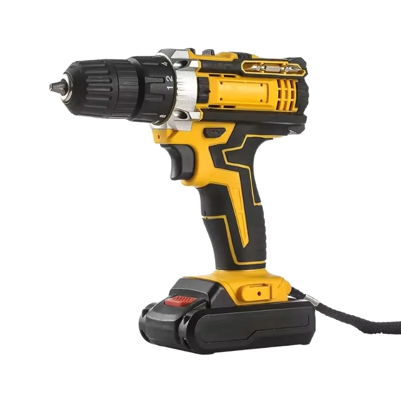 Portable charging brushless handheld electric cordless drill machine set