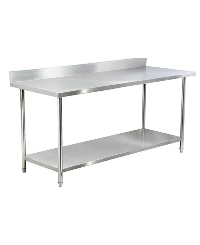 
Length 1.8M Stainless Steel Restaurant Kitchen Prep Table 