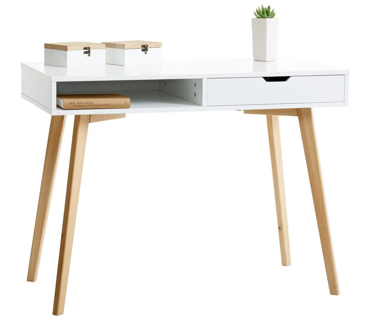Modern design customized wood office computer desk with drawer