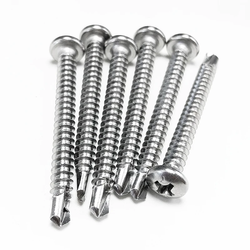 The factory custom Round Phillips Drive Modify Truss Head Self-Drilling Screws